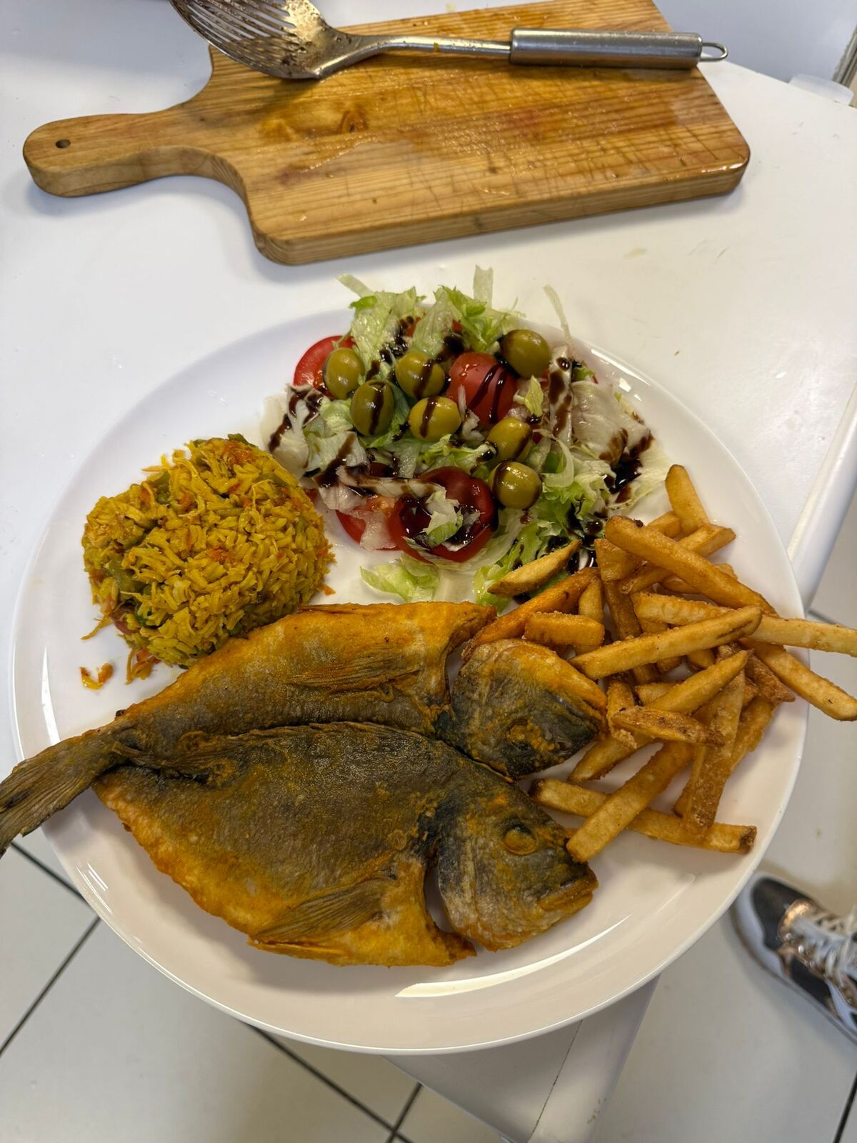 Plato de la casa