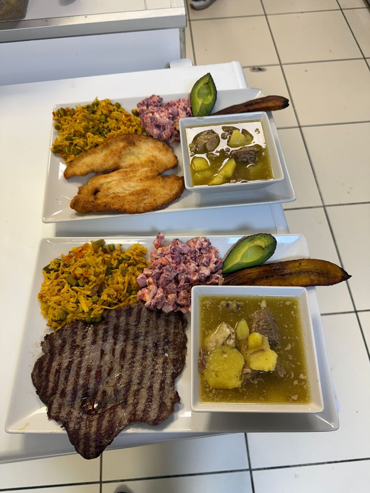Plato de la casa